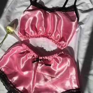 Satin sleepwear